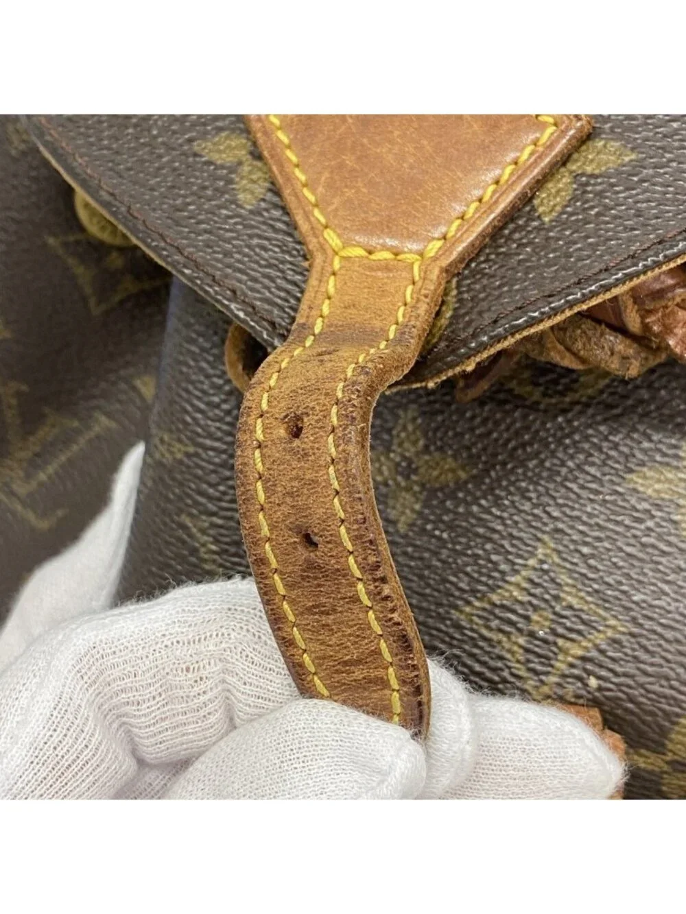 Louis Vuitton Backpack Monogram Mini Montsouris Brown